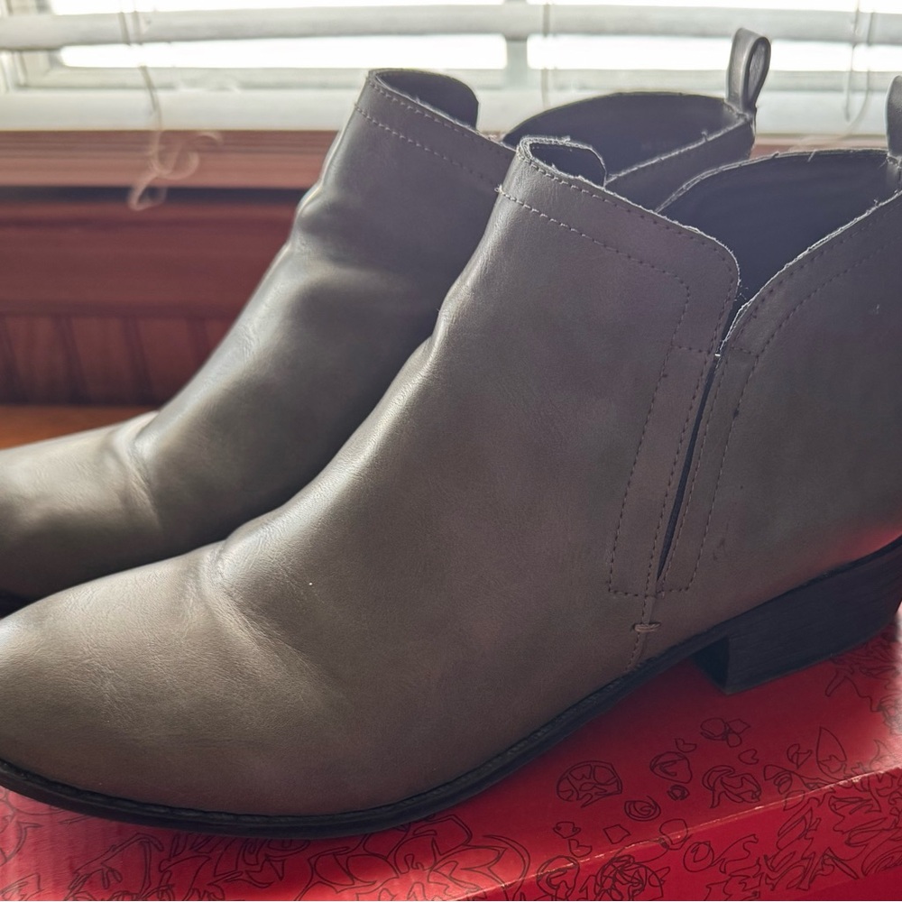 American Rag Women's Charcoal Ankle Booties